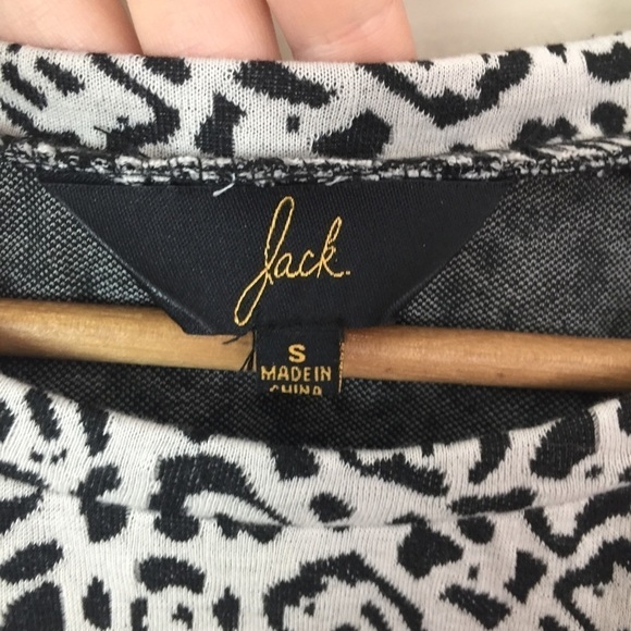 Jack by BB Dakota White Animal Print Sweater - Picture 5 of 9